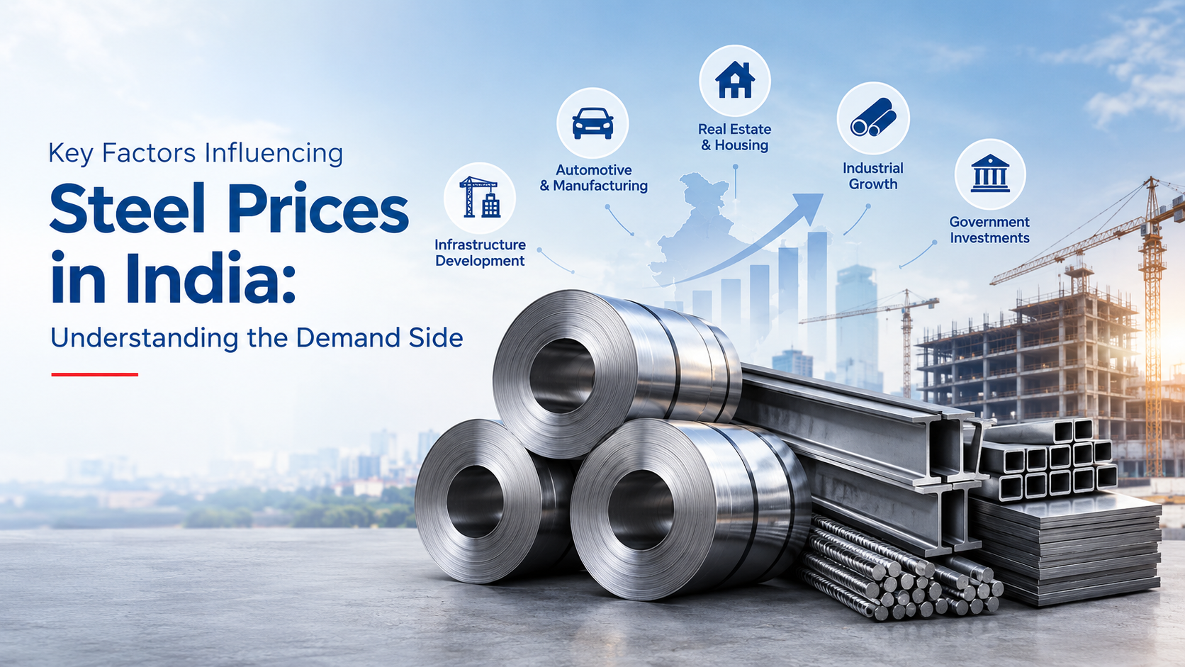 Key Factors Influencing Steel Prices in India: Understanding the Demand Side