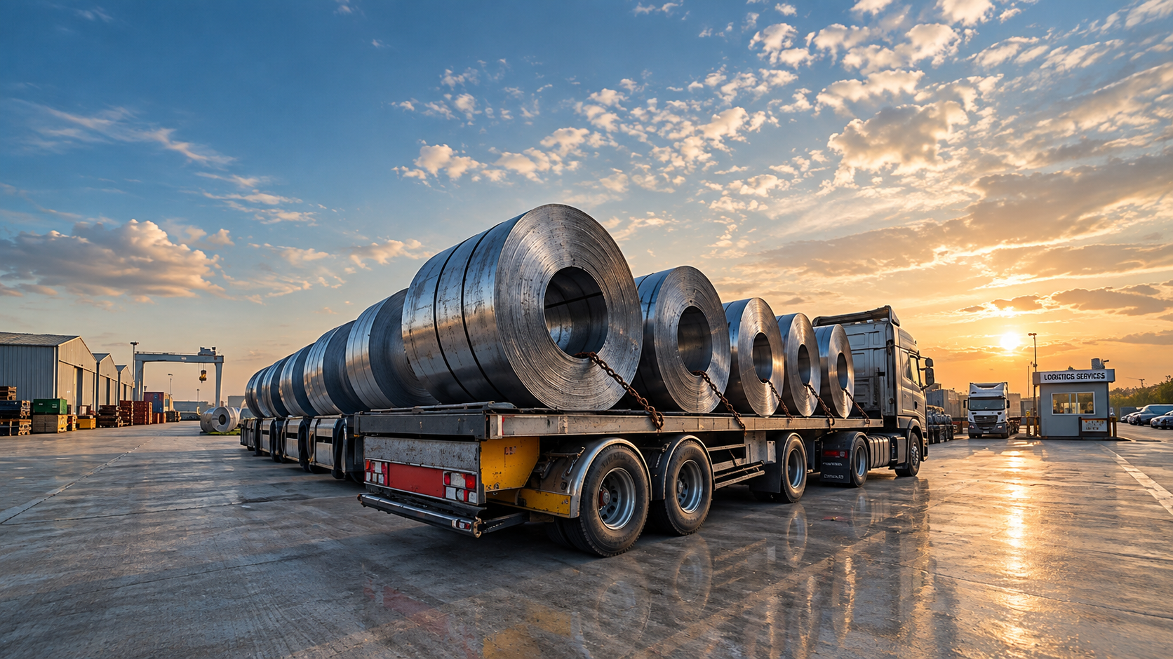 Steel manufacturing plant