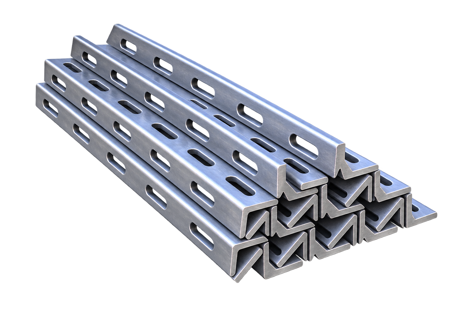 Tata Steel Slotted Angle IS 2062 Commercial Grade MS