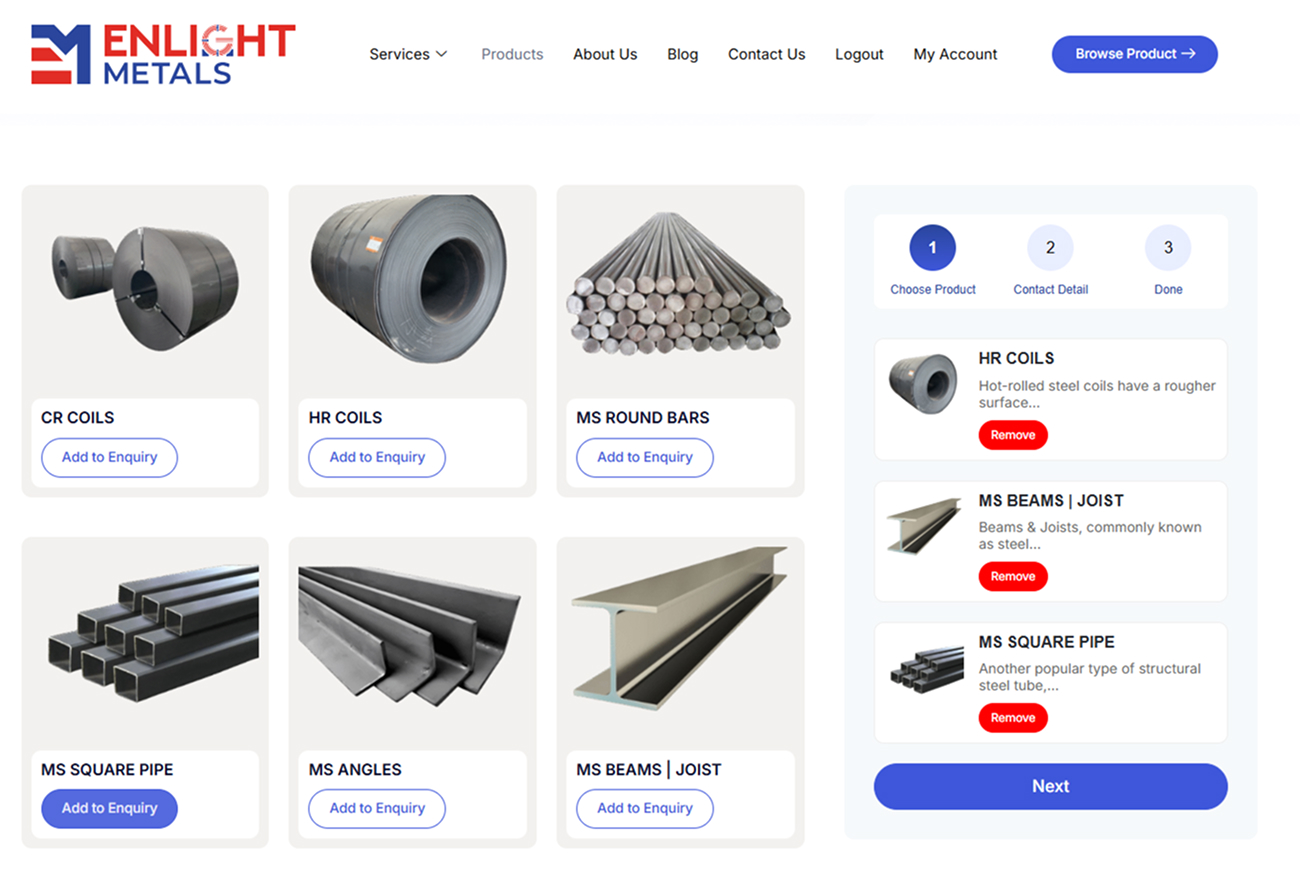 Step 2 – Request Quote